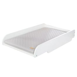 Roba Cambiador + Matelas Roba Style pour lit bébé - Blanc / Gris - ROB4005317325064