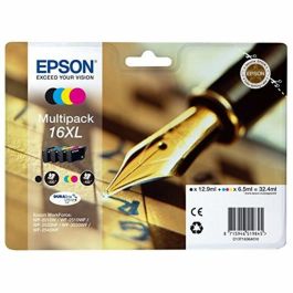 Cartouche d'Encre Compatible Epson T16XL Noir Cyan Magenta Jaune