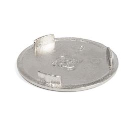 INDAUX Tapa Embellecedora Metal Ø25 Niquelada