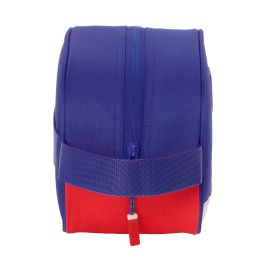 Nécessaire de Voyage Atlético Madrid Bleu Blanc Rouge Sportif 26 x 15 x 12 cm