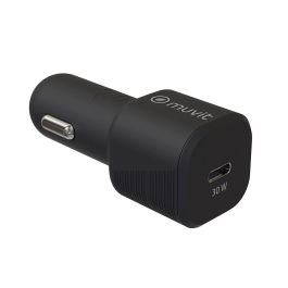 Chargeur USB pour Voiture Muvit Noir 30 W