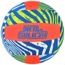 Ballon de Volleyball Aktive Neo Splash Jaune Bleu Orange Néoprène (24 Unités)