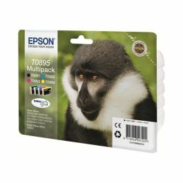 Epson T0895 Multipack 4 Cartouches d'encre - Noir, Cyan, Magenta, Jaune