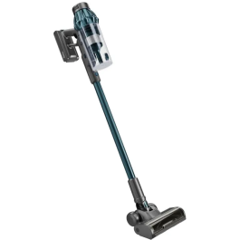 H.KoeNIG Aspirateur balai 2-en-1 sans fil UPX32 - 400W, 30000 Pa, Autonomie 50 min, Cuve 0.8 L, Bleu - Aspiration cyclonique, Brosse LED