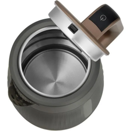 Sencor SWK 0931BK - Bouilloire électrique en verre, 1.7 L, réglage température 35-100 °C, affichage LED, arrêt automatique, Cool Touch, base pivotante 360°