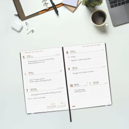 Agenda Finocam Noir A5 14 x 20,4 cm