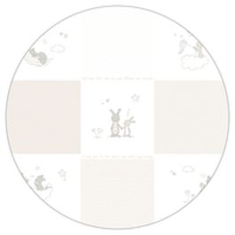 Parc de jeux ROBA Fox & Bunny Blanc Gris 66 X 19 X 70 CM