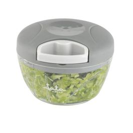 Mini-Hachoir Manuel avec Cordon JATA HMAQ4557 * Gris Acier inoxydable