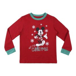 Pyjama Enfant Mickey Mouse Rouge 6 ans