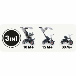 Tricycle Smoby Baby Driver Gris