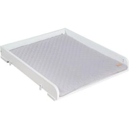 Roba Table à langer avec matelas gris 'Roba Style' inclus - Bois blanc