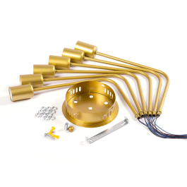 Lampe de Plafond Adrian SKD-P8002-BK Design Moderne