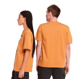 T-shirt à manches courtes homme Timberland Stack Logo Colored Short Sleeve Orange 6 ans