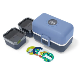 Monbento MB Tresor - Lunch box enfants 3 compartiments, 800 ml (500 ml + 2x150 ml), sans BPA, micro-ondes/lave-vaisselle - Boite repas modulable personnalisable Precio: 42.396. SKU: B1AZJNM9CT