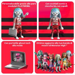 Playmobil 71997 Monster High Ghoulia Yelps Figurine pour enfants dès 4 ans