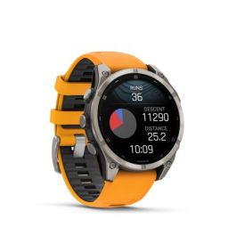 Montre intelligente GARMIN Fénix 8 AMOLED Orange 1,4" Ø 46 mm Ø 47 mm