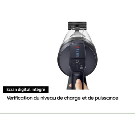 Samsung Aspirateur balai Jet 75E Turbo 200W 60min 0.8L Gris/Bleu SAM8806095108834