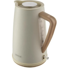 Sencor SWK 2717YG - Bouilloire électrique 1,7 L en acier inoxydable 304, base 360°, 2250 W, jauge d'eau, arrêt automatique, LED Precio: 79.512. SKU: B13FKBBHEX