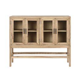 Buffet Home ESPRIT Verre bois mindi 120 X 41 X 100 CM