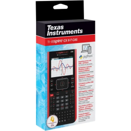 Texas Instruments TI-Nspire CX CAS II-T - Calculatrice graphique couleur avec CAS, Python et logiciel - Écran 3,2 pouces - Noir