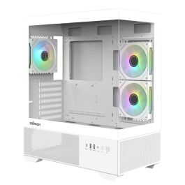 Boîtier ATX semi-tour Zalman CHRONIX WHITE Blanc