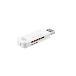 Lecteur de Cartes Externe T'NB Mini USB 3.0 Blanc