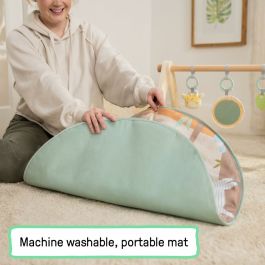 Tapis de jeu Ingenuity WonderWood 81,3 x 81,3 x 47 cm Multicouleur