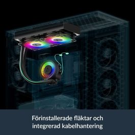 Arctic Liquid Freezer III Pro 240 A-RGB Radiateur Noir/Blanc pour Processeur