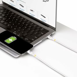 Câble USB Startech USB2EPR1MW Blanc 1 m