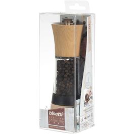 Moulin a poivre - BISETTI - PISA - 18 cm - Bois / Acryl