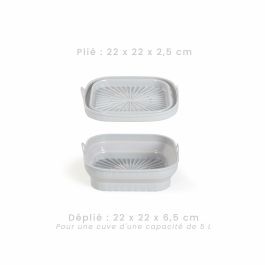 Livoo MEN428 Set de 4 accessoires pour friteuse sans huile : moule pliable 2 en 1, 12 moules, brosse, pince