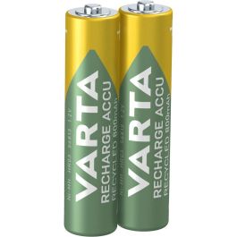 Varta HR03 AAA 1.2V 800mAh Batterie Rechargeable NiMH Or Vert 2 Pièces