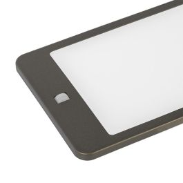 HERRAJES ALK Lampara Paneled 5W LED Gris Natural 4000K avec Capteur PIR Mocca ou Noir