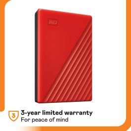 Disque dur Western Digital My Passport 2 TB Rouge
