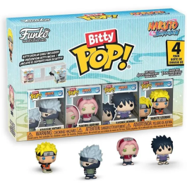Funko Figurine Bitty POP! Naruto Shippuden Team 7 Pack de 4 miniatures en vinyle - Kakashi, Sakura, Sasuke, Naruto - Produit officiel sous licence Precio: 35.304. SKU: B1J6565TGQ