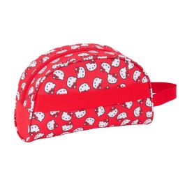 Nécessaire de Voyage Hello Kitty Iconic Blanc Rouge 26 x 16 x 9 cm
