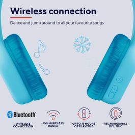 Oreillette Bluetooth Trust 25275 Bleu
