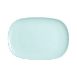 Plat à Gratin Luminarc Sweet Line Turquoise verre 35 x 24 cm (6 Unités)