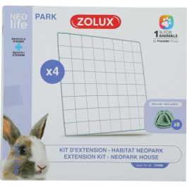 Zolux Kit d'extension pour enclos modulaire Neo Park Rabbit 4 grilles AAAPV83821