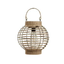 Smart Garden - Lanterne solaire Terra avec LED blanc chaud, 5 lumens, beige naturel, plastique, 23 x 22.5 cm, pour l'extérieur Precio: 37.824. SKU: B165FAR5XR