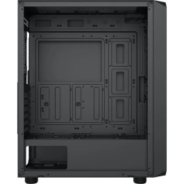 Xigmatek DUO X - Boîtier PC moyen tour format E-ATX - Sans alimentation - Noir - 4 ventilateurs ARGB 120 mm inclus - Panneau latéral en verre trempé - Ports USB 3.0