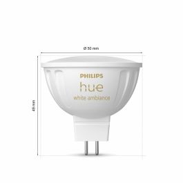 Philips Hue Ampoule Connectée MR16 Blanche Bluetooth AAANL79839