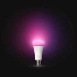 Philips Hue - Ampoule LED connectée intelligente A67, E27, 11.8W, 1600 lumens, lumière blanche chaude (1000-2000K) avec gradation