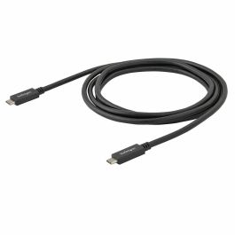 Câble USB C Startech USB315CC2M (2 m) Noir