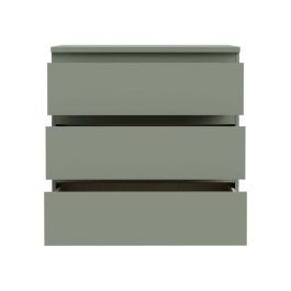 Commode EDMORE EMOK211U59 3 tiroirs Vert salvia 77,2 x 42 x 79,8 cm