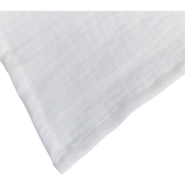 Tineo - Voile d'allaitement - Blanc - En double gaze de coton, discret et respirant pour un contact visuel avec bébé