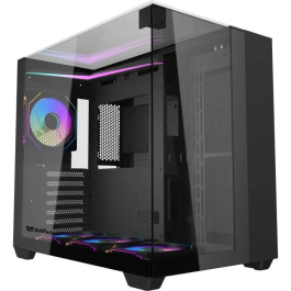 Darkflash TH285 - Boîtier PC moyen tour ATX noir avec 4 ventilateurs A-RGB 120mm, 3 panneaux en verre trempé et connecteurs USB 3.0/HD Audio Precio: 117.756. SKU: B1DZ6JQXB8