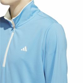 Sweat sans capuche Adidas Lightweight Half-Zip Bleu Eau L