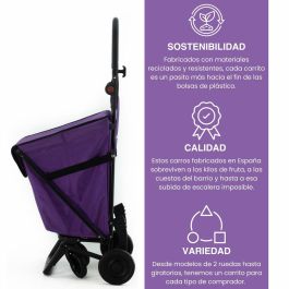 Panier à Courses Garmol MINIJUMBO TRA Violet 44 L