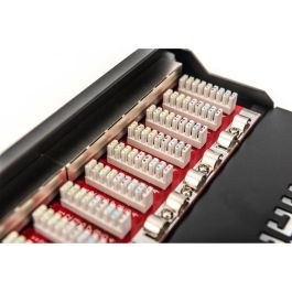 DIGITUS Cat.6A Patch Panel, geschirmt, 12-Port, 10",schwarz